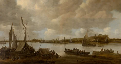 Udsigt over Rhinen nær Hoog